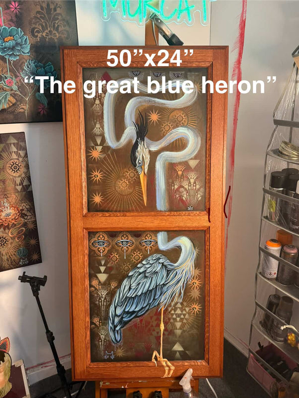 E1. The Great Blue Heron (OG) - Murcat